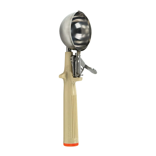 Winco Ivory 3oz Deluxe Disher ICOP-10