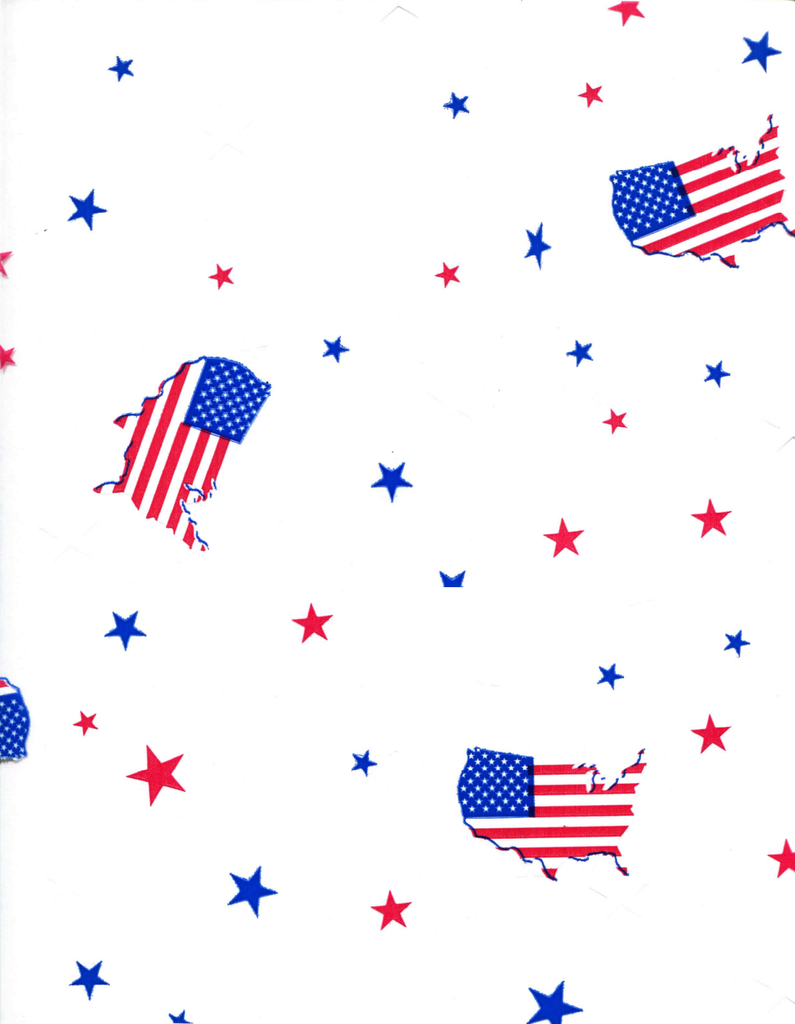 Amerifilm Flag Cellophane Roll 40"X100'