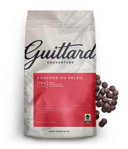 Guittard - Couverture Bittersweet Coucher du Soleil 72% Cacao - 25lbs