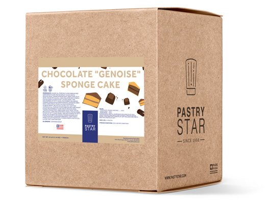 PastryStar Chocolate “Genoise” Sponge Cake 25 LBS