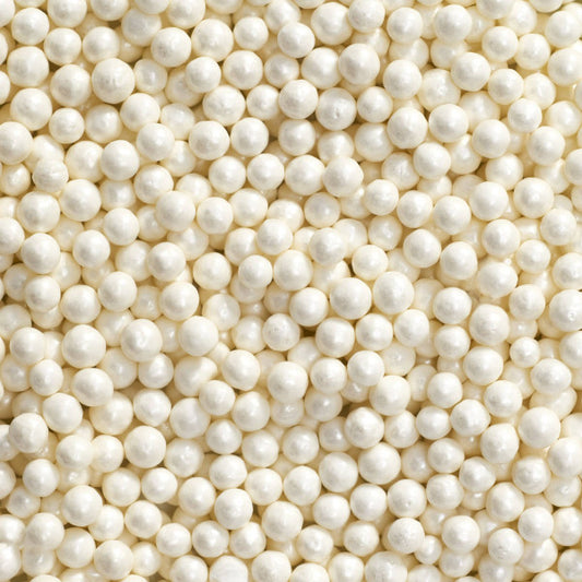 White Pearl Grande Nonpareils – 29 oz