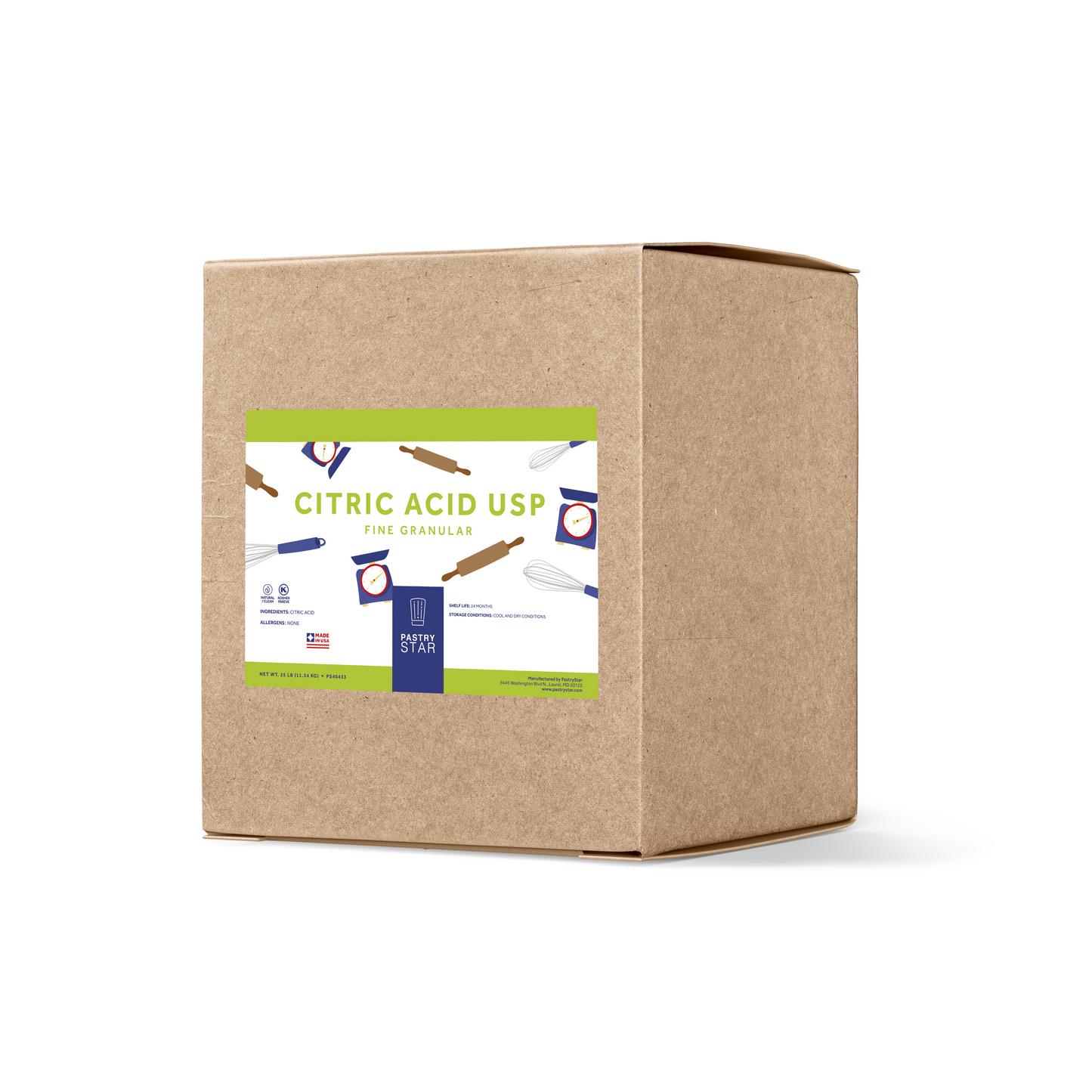 PastryStar Citric Acid USP