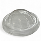 Alcas Clear Lid for Blue Drink Mix Size 1-2 - 1000 Pieces