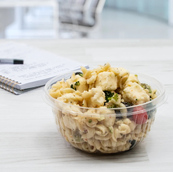 16BDL DART DOME LID (FOR 16OZ BOWL #8913) - Clear- 504 Pieces