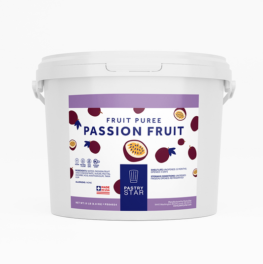 PastryStar Passion Fruit Puree 15 LBS