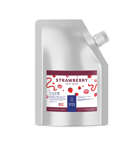 PastryStar Strawberry Fruit Sauce 6/2lbs