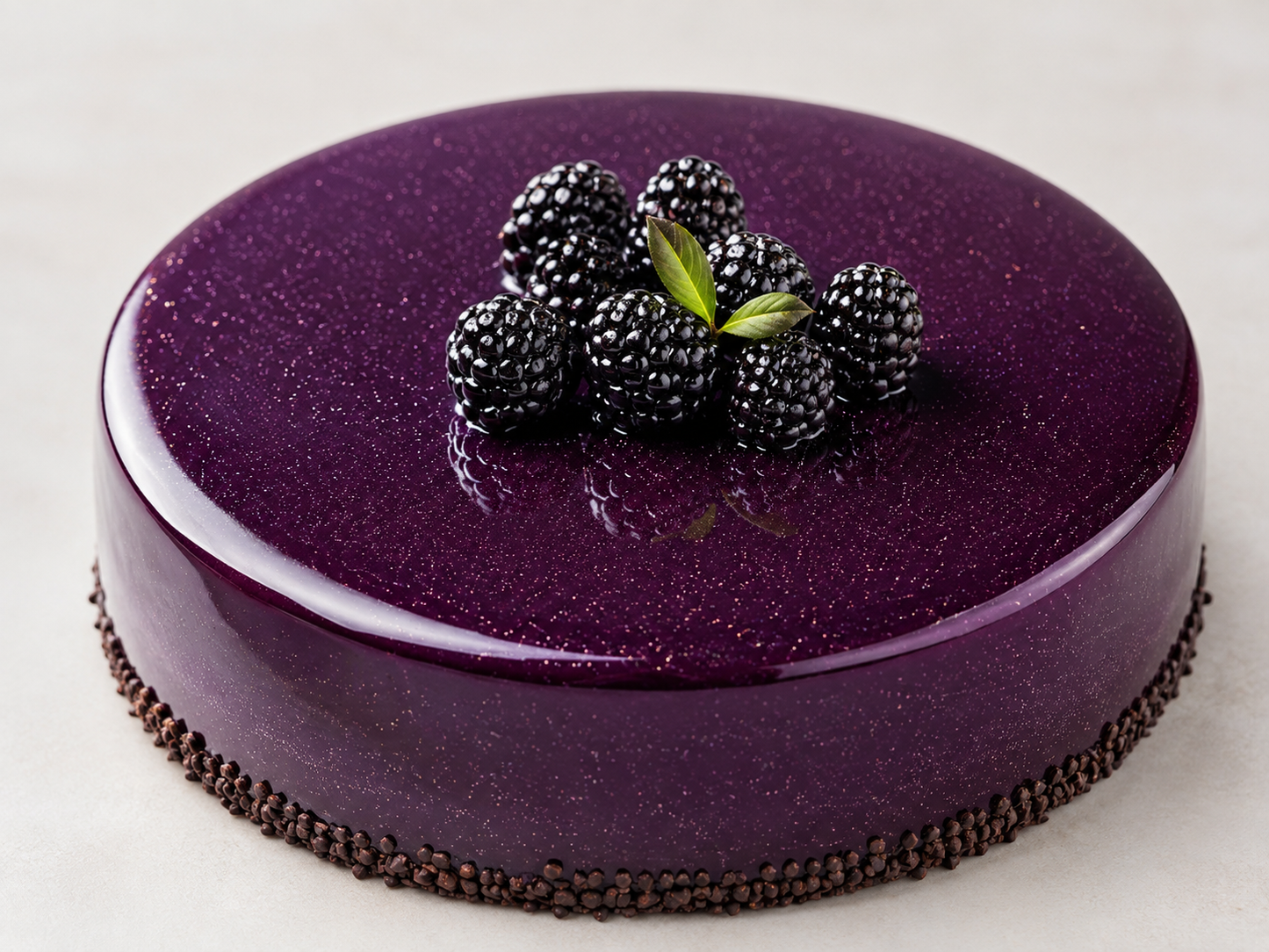 Sparkling Glaze Mirror Blackberry 10/1.1 LB