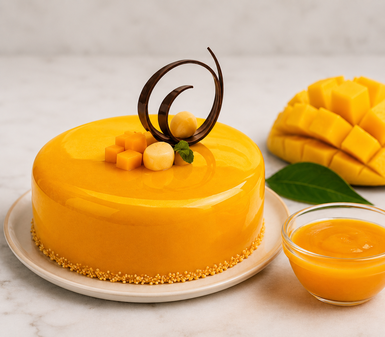 Sparkling Cake Mirror Mango Flav 10/1.1 LB