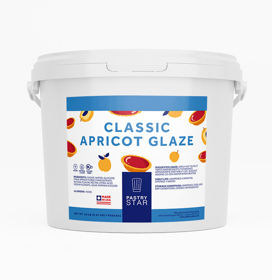 PastryStar Classic Apricot Glaze 20lbs.