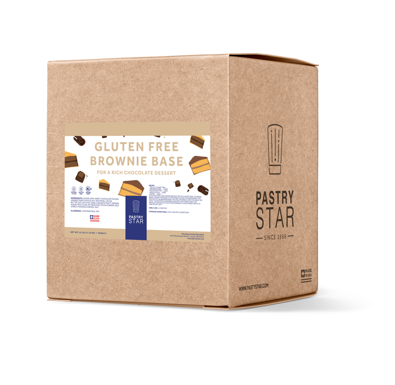 PastryStar Brownie Base (Gluten Free) 25lbs.