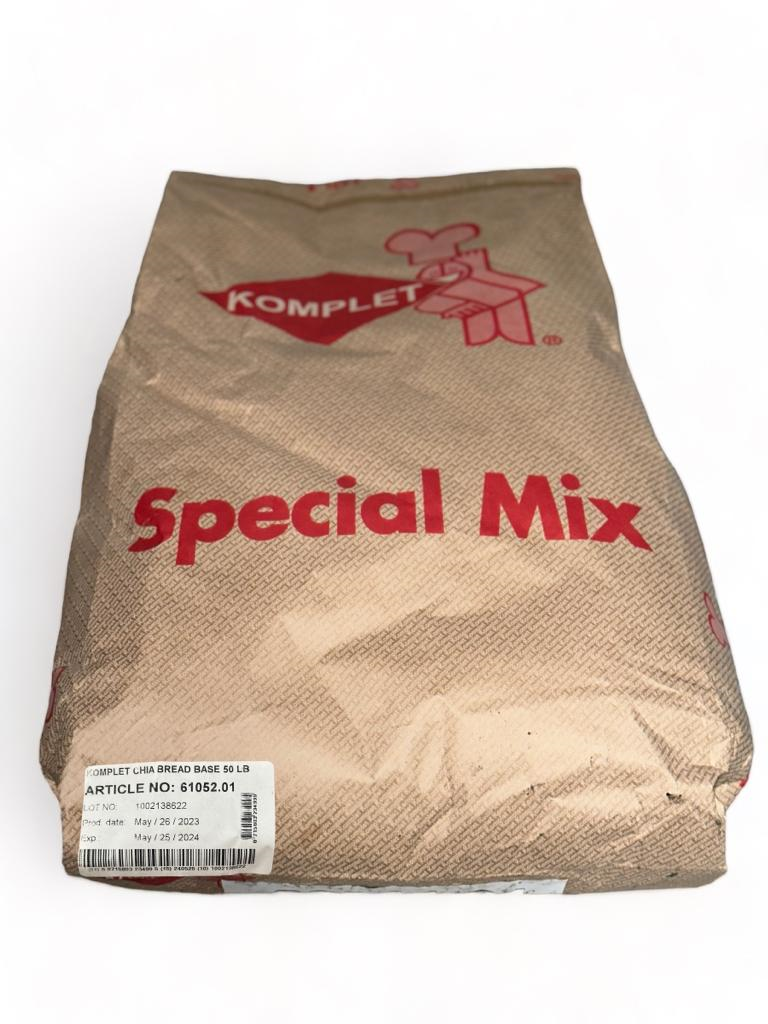 A&S Komplet Chia Bread Base 50 lbs.