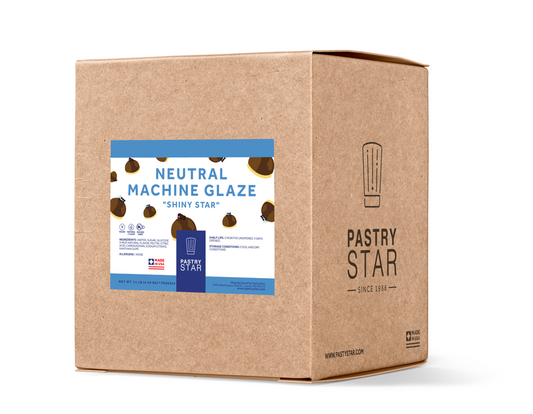 PastryStar Neutral Machine Glaze (Shiny Star) 11 lbs.