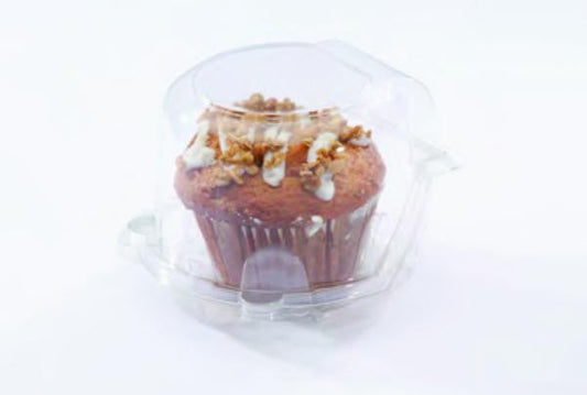 Lindar Single Cupcake Box (plastic hinged container) Single