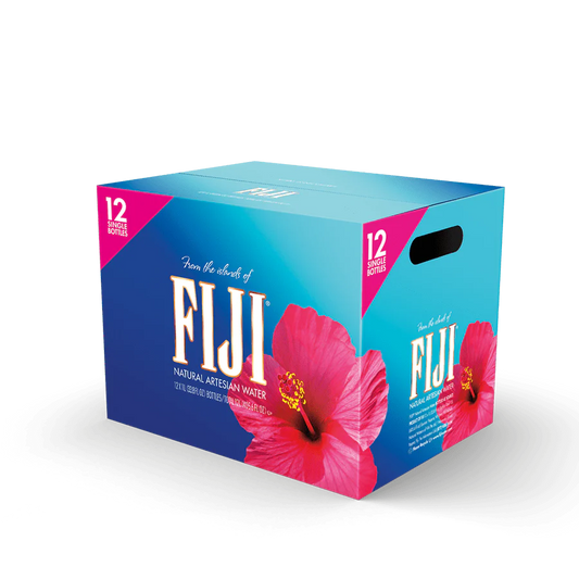 FIJI Water, 1L Bottle (12 Pack)