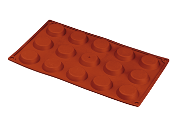 15 Tartellette Flexible Anti-Stick Mold