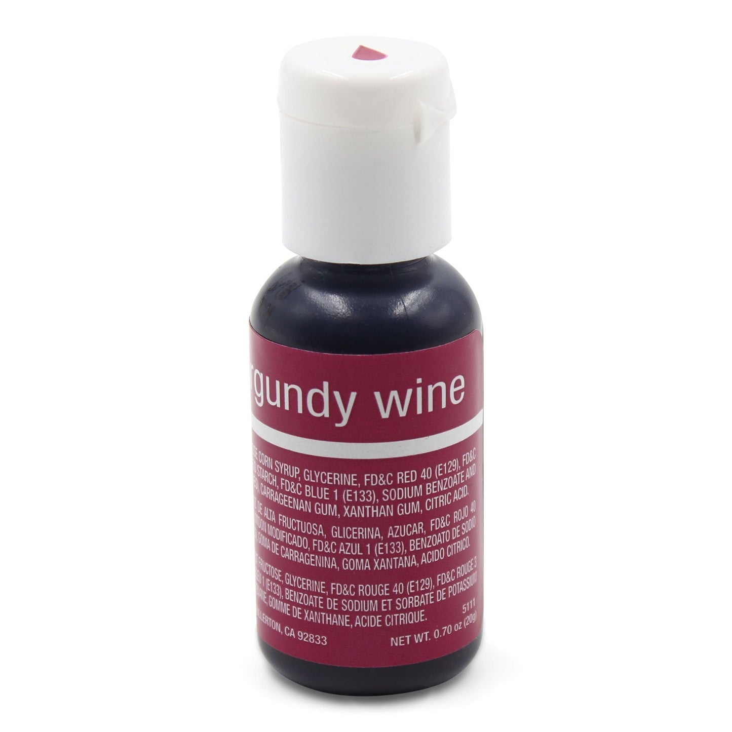 Burgundy Wine Liqua Gel Food Color