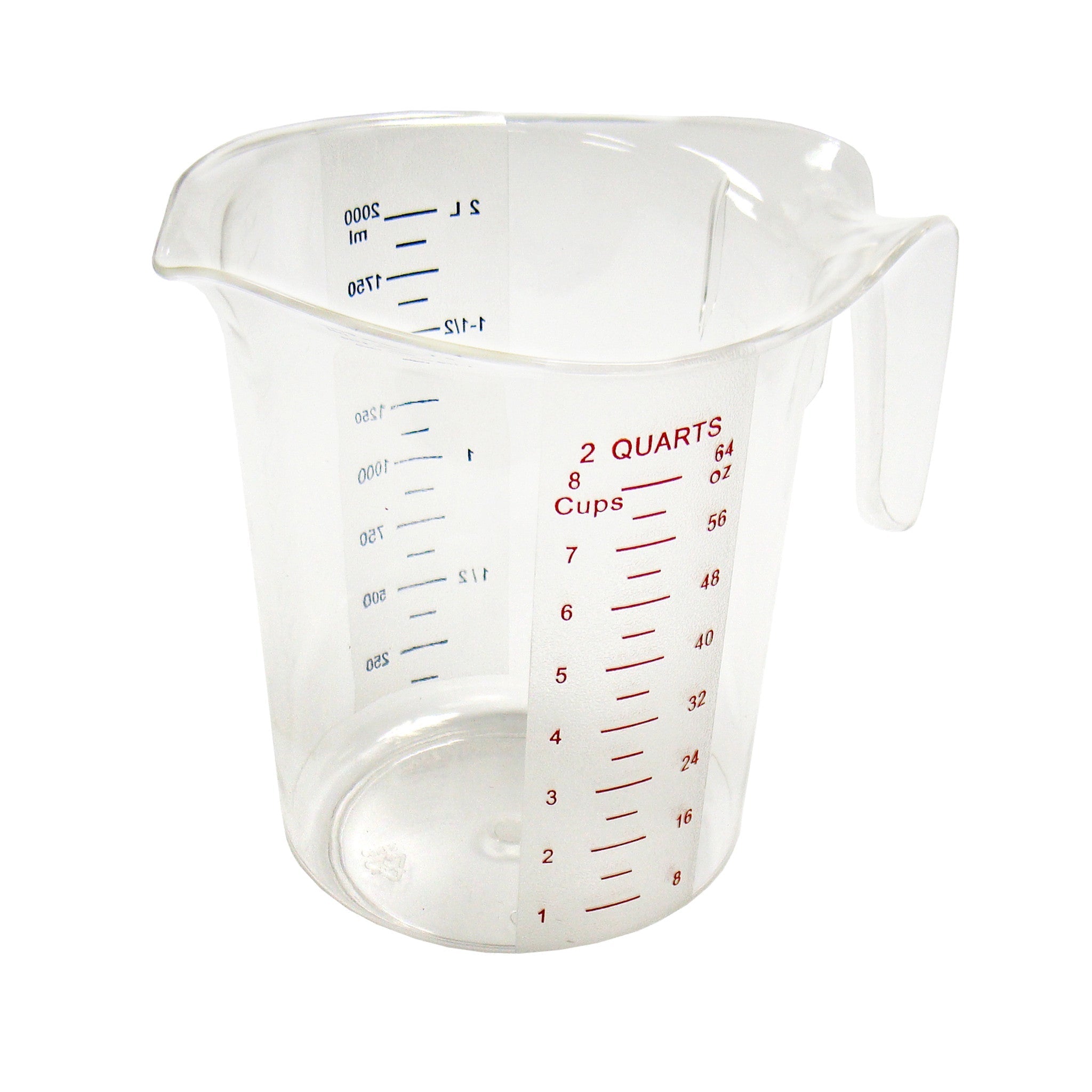 Choice 2 Qt. Aluminum Measuring Cup with Handle