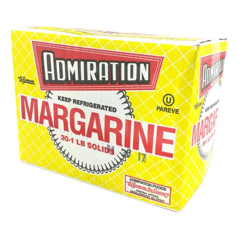 Admiration Unsalted Margarine - 30 lb in Bulk – Bakers Authority
