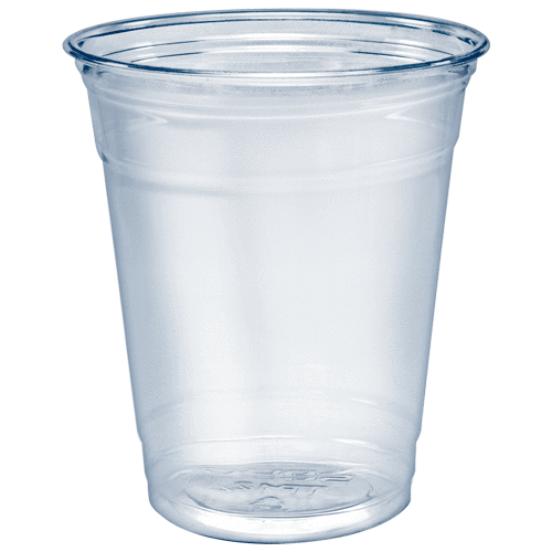 Plastic cup deals glass