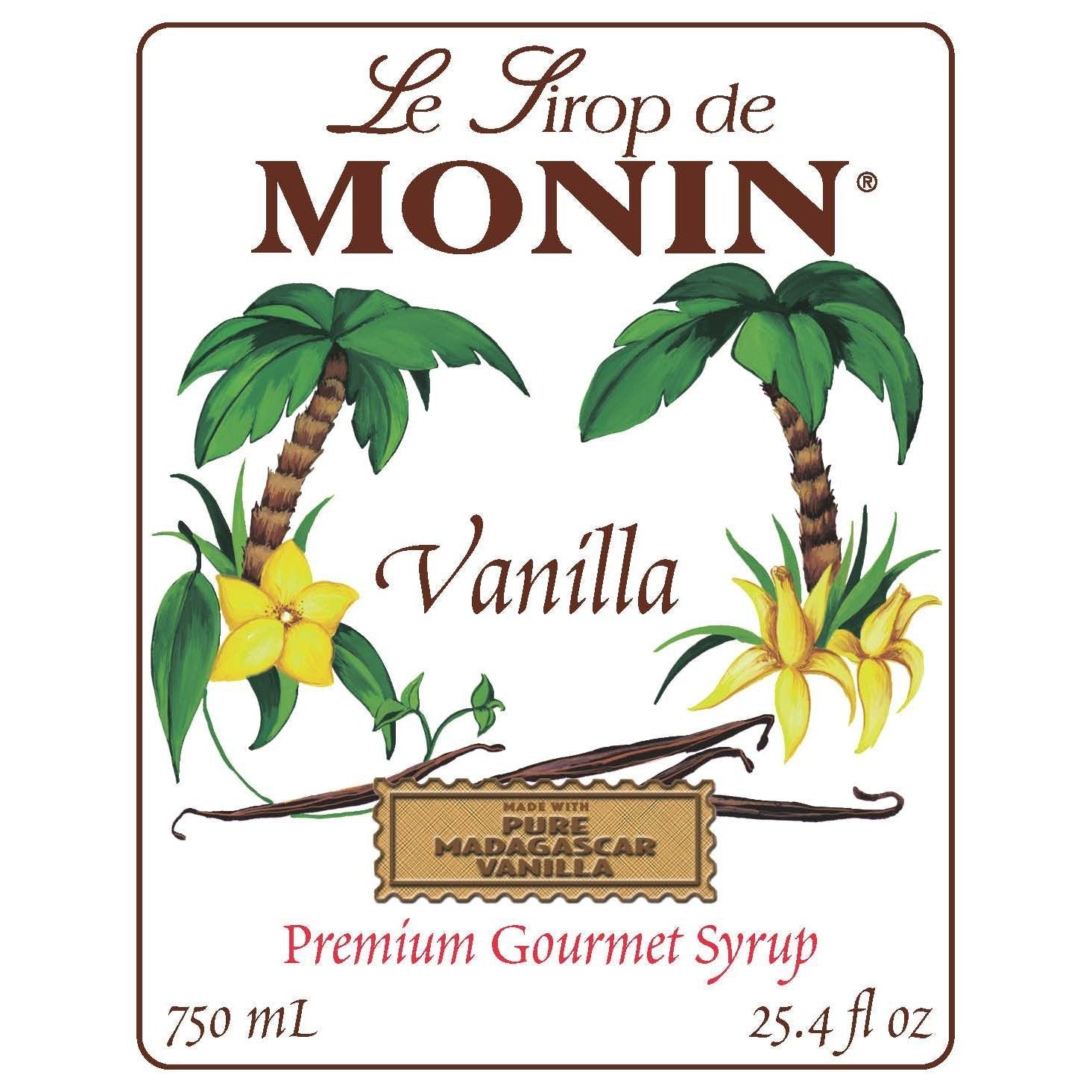 Bulk Monin Vanilla Syrup at Wholesale Pricing – Bakers Authority