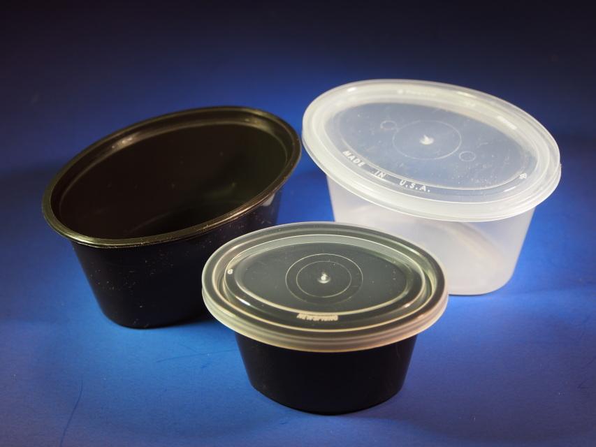 12 oz Plastic Soup Container  12oz Injection Molded Deli Containers