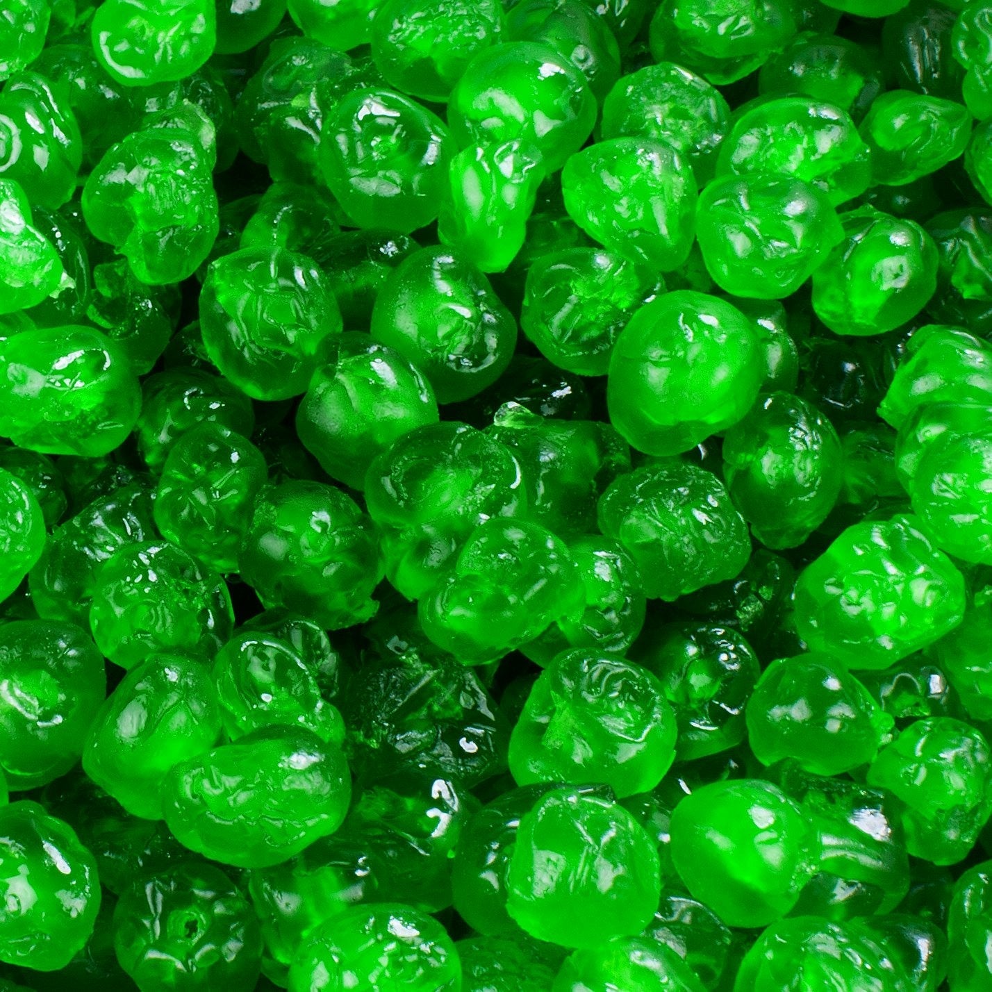 Whole Glace Green Cherries - 30lbs