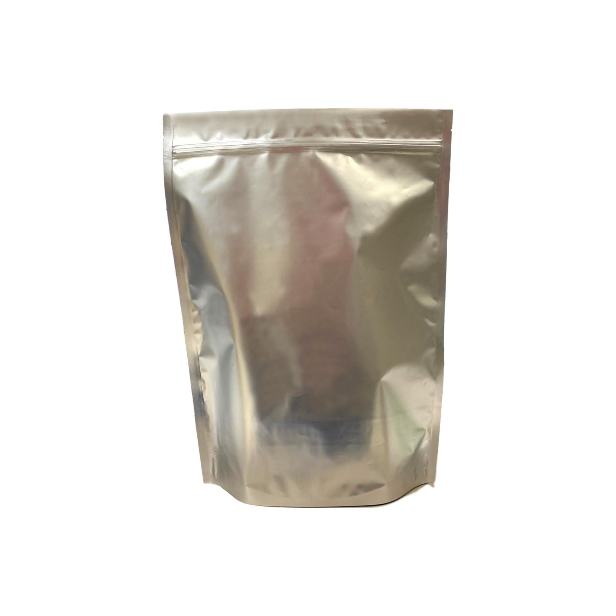 100 Frosted & Metallic Foil Stand-Up Zipper Bags – Variety Of Sizes, Resealable & Food Safe