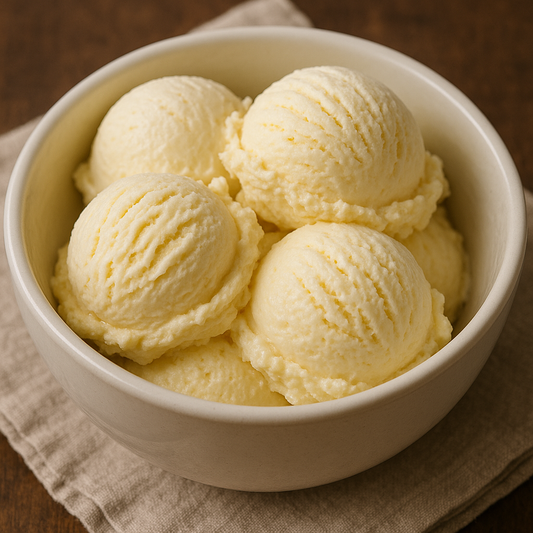 OLD-FASHIONED FRENCH VANILLA ICE CREAM