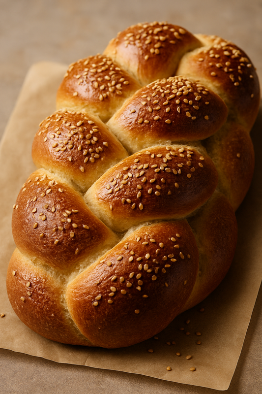 HONEY AND WHOLE-WHEAT CHALLAH
