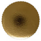 16" Gold Double Wall Scallop Circle 25 Pieces