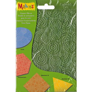 Clay Texture Sheets 7x5.5 - 4 Pack (Makin's #38008)