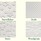Makin 38004 - Clay Texture Sheet - Set D