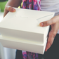 CHAMPAK #1 WHITE FOOD BOX - 450 PC