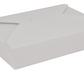 CHAMPAK #2 WHITE FOOD BOX - 200 PC