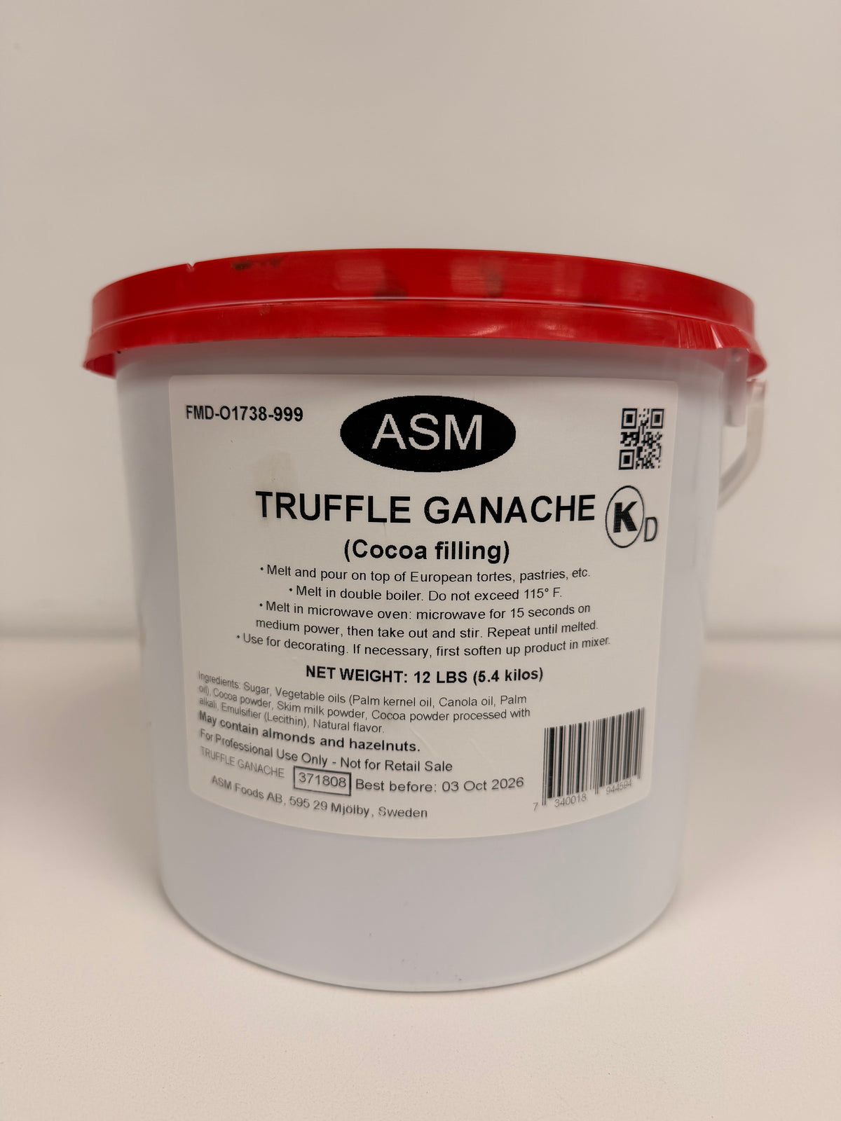 Milk Chocolate Truffle Ganache