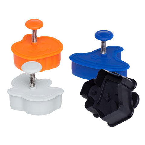 Ateco Halloween Plunger Cutter Set – 4 Pieces