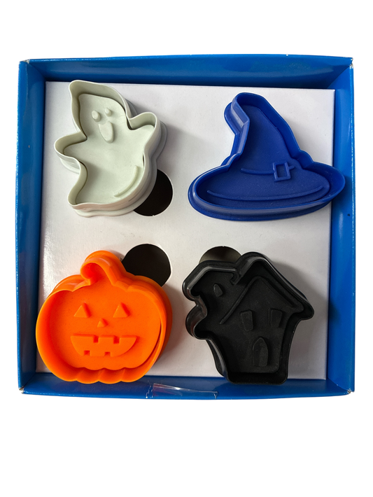 Ateco Halloween Plunger Cutter Set – 4 Pieces