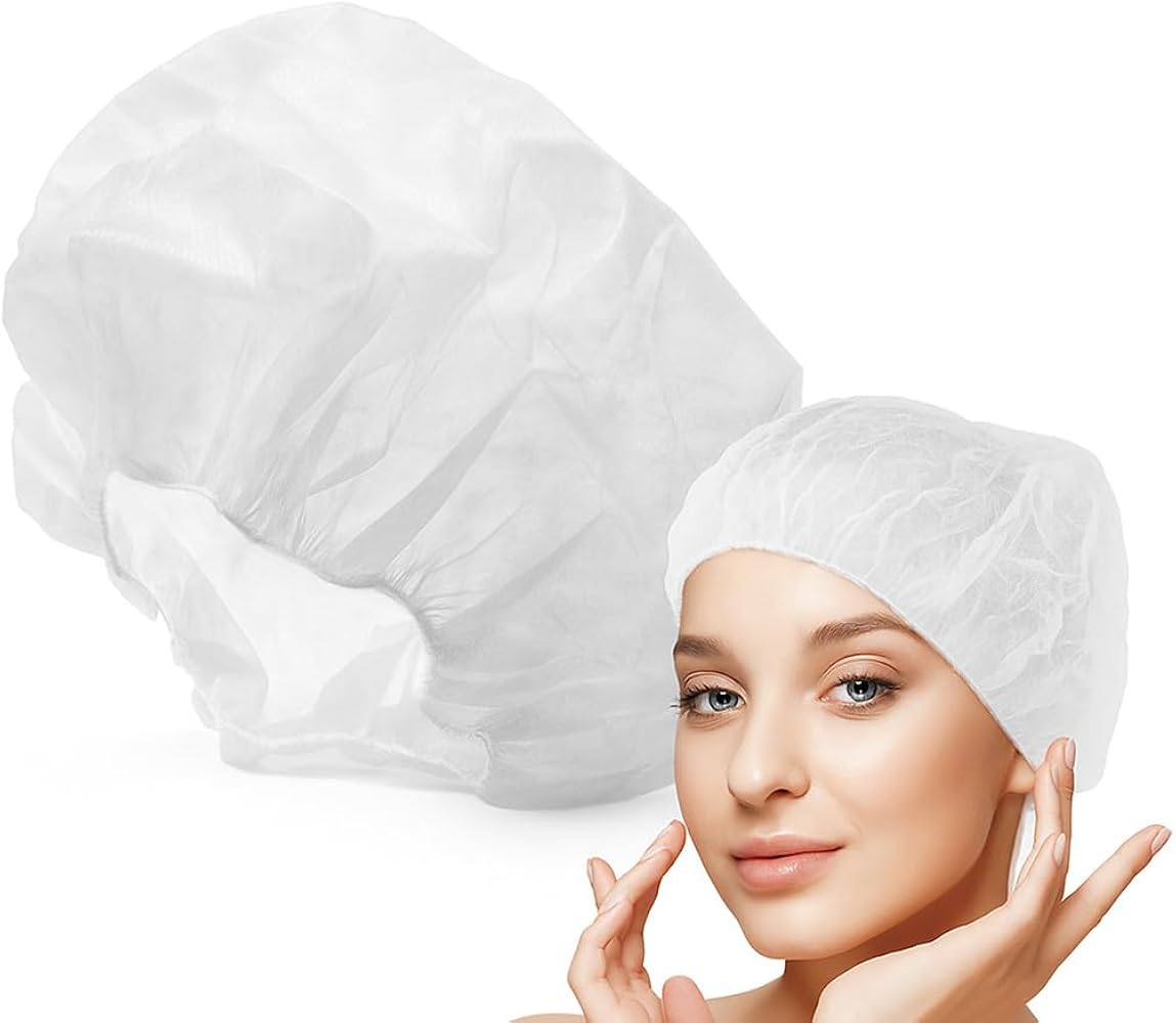 Bouffant 24" White Hairnet 1000 PC