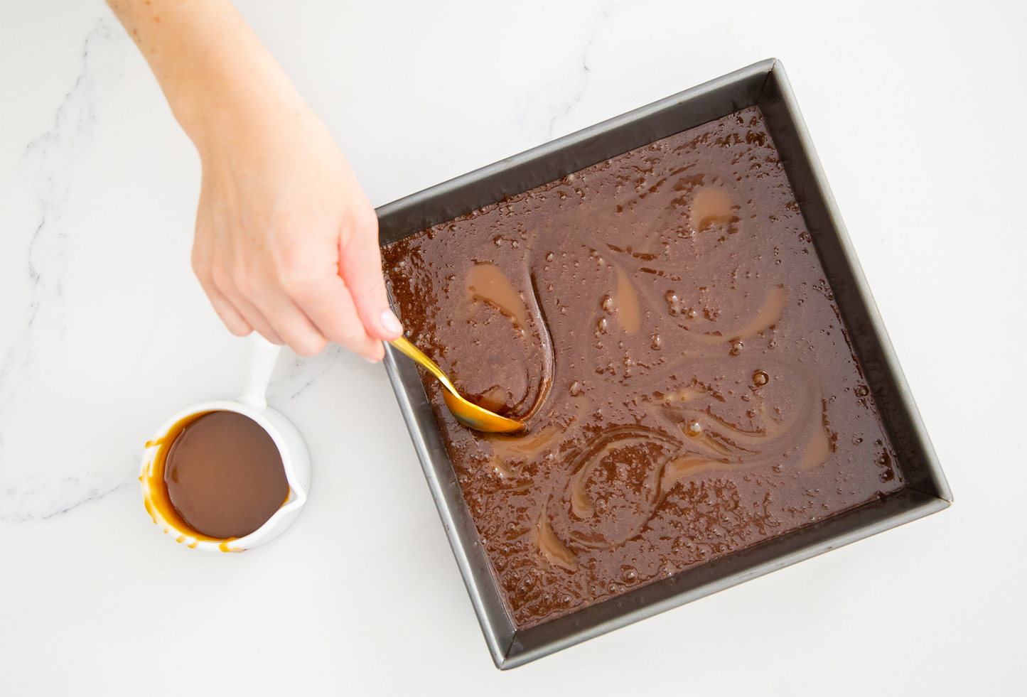 Brownie Baking Kit with Salted Caramel