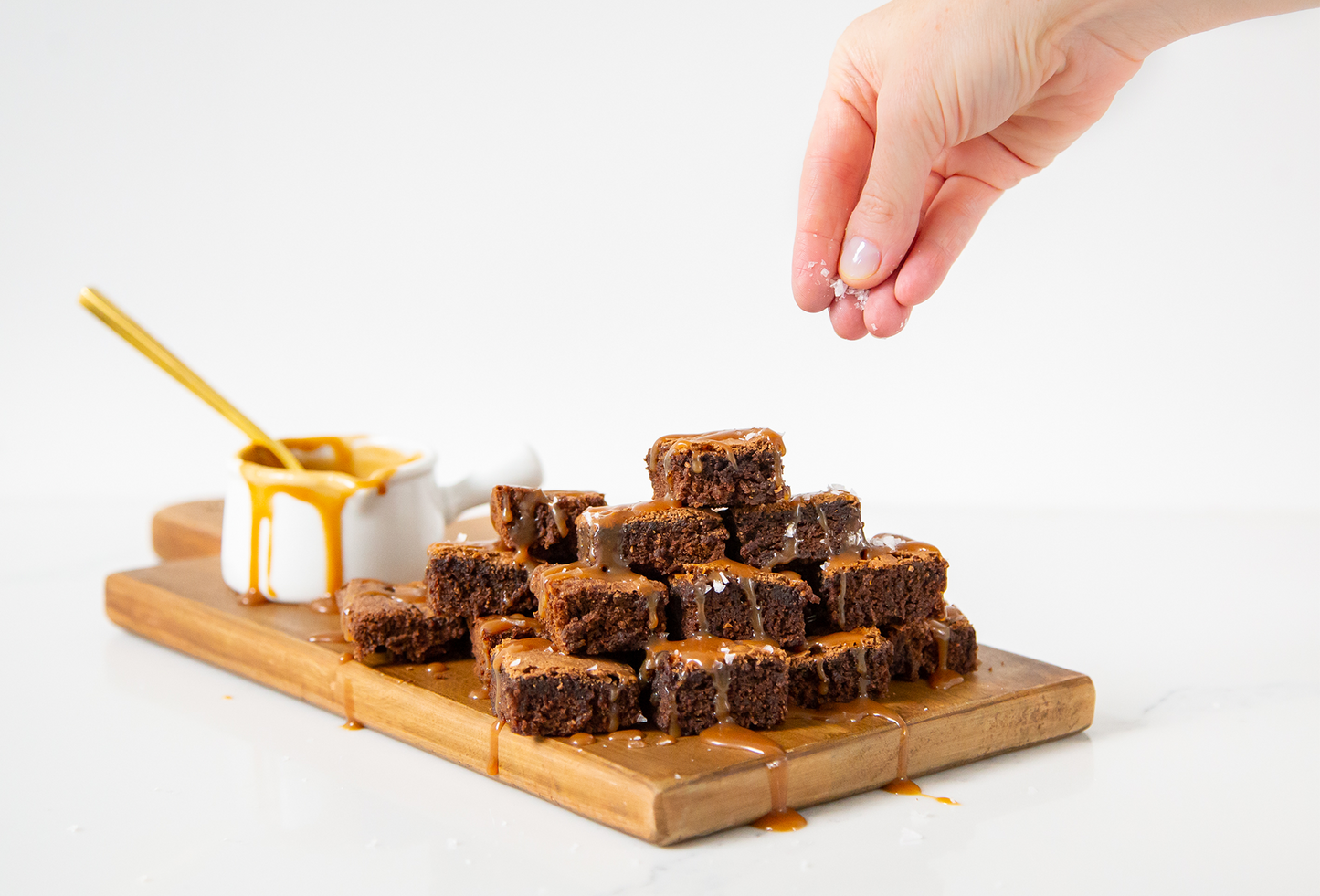 Brownie Baking Kit with Salted Caramel