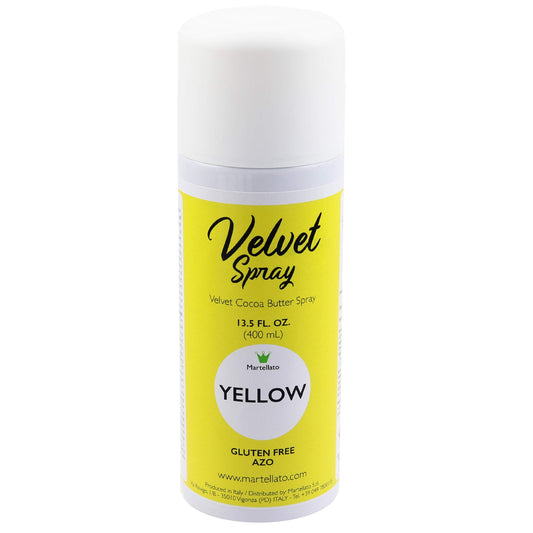 Edible Velvet Spray Yellow 400 ML