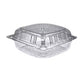 HCP803 8X8X3.4" Hinged Clear 200 PC