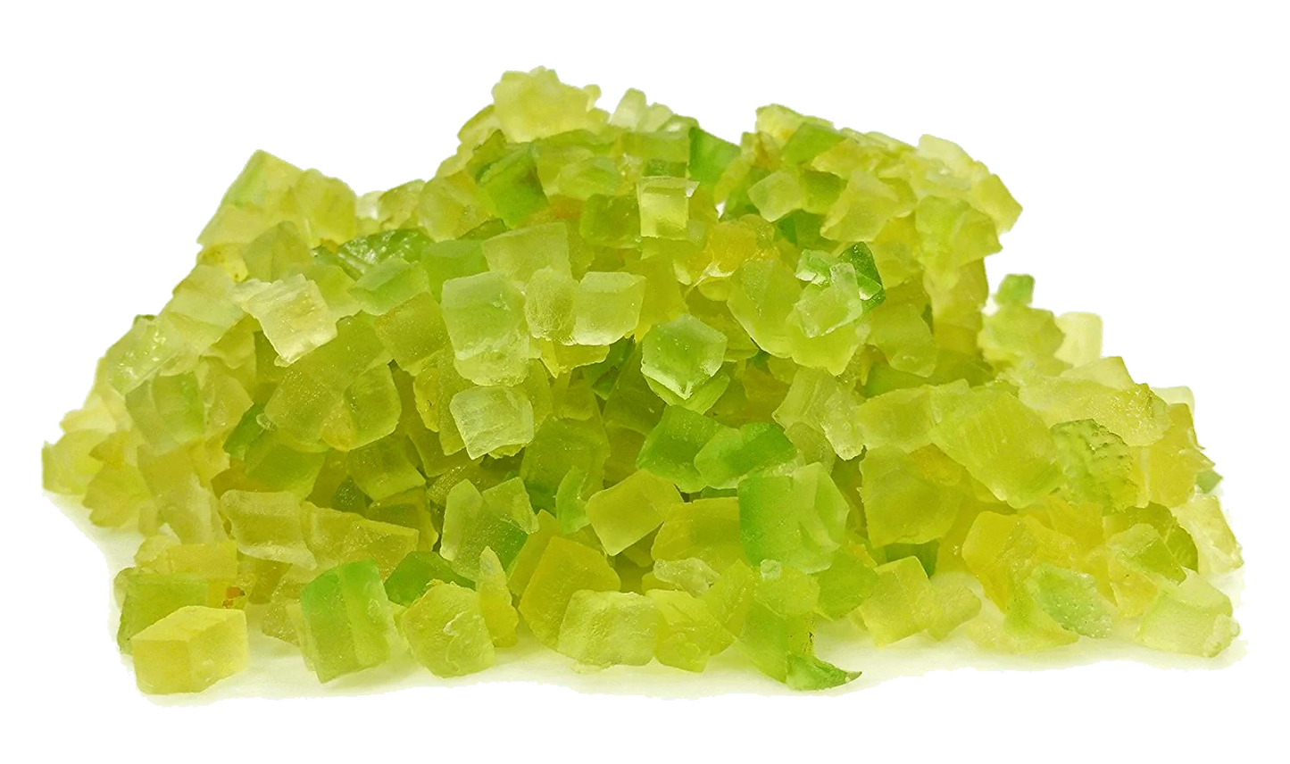 Diced Candied Citron (1/4 inch cut) 30 LB