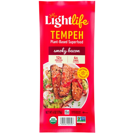 Lightlife Smoky Tempeh Vegan Strips 6LB
