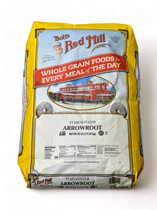 Bob's Red Mill Arrowroot Starch - 25 lbs