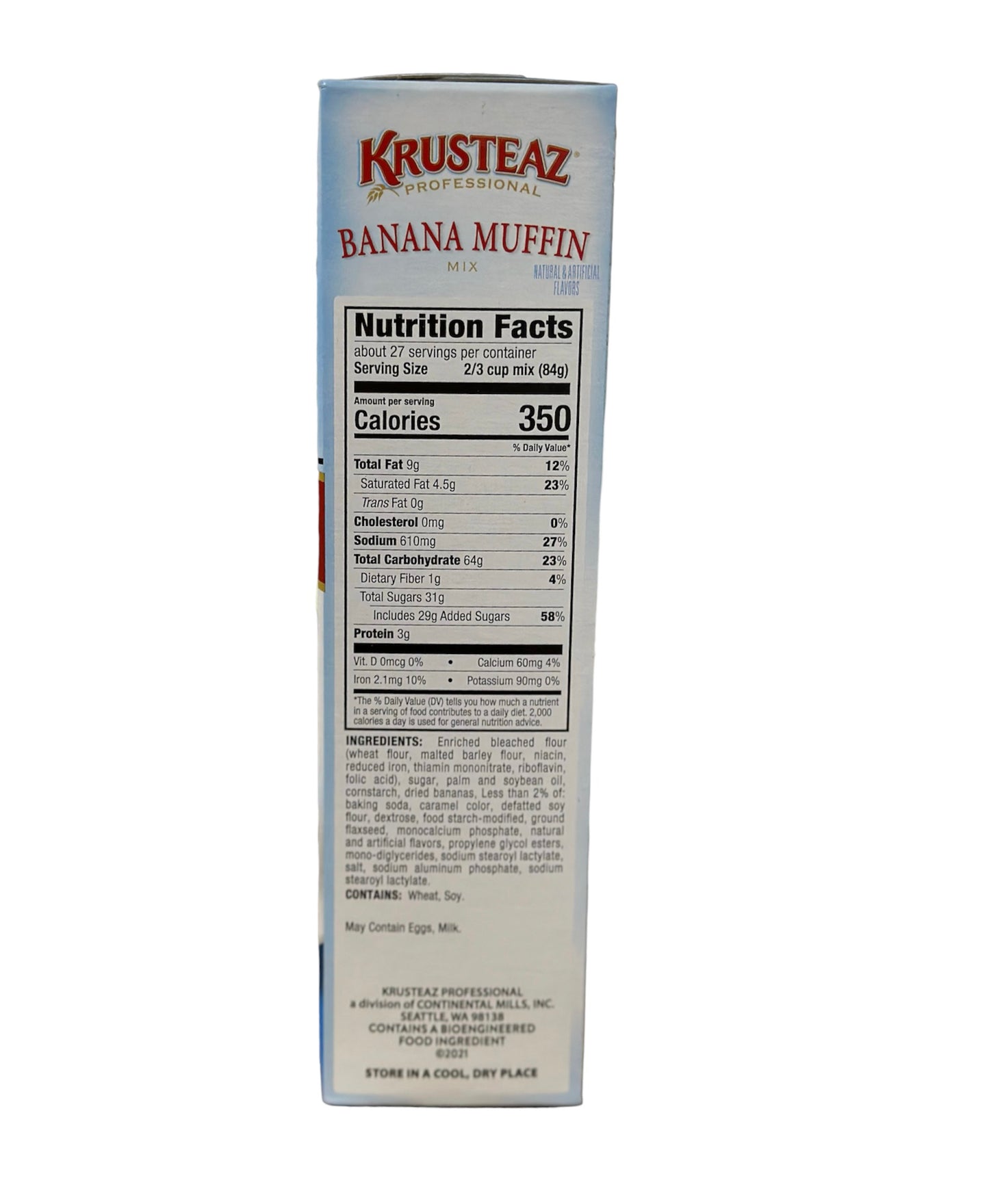 Krusteaz Professional Banana Muffin Mix (SPECIAL ORDER)