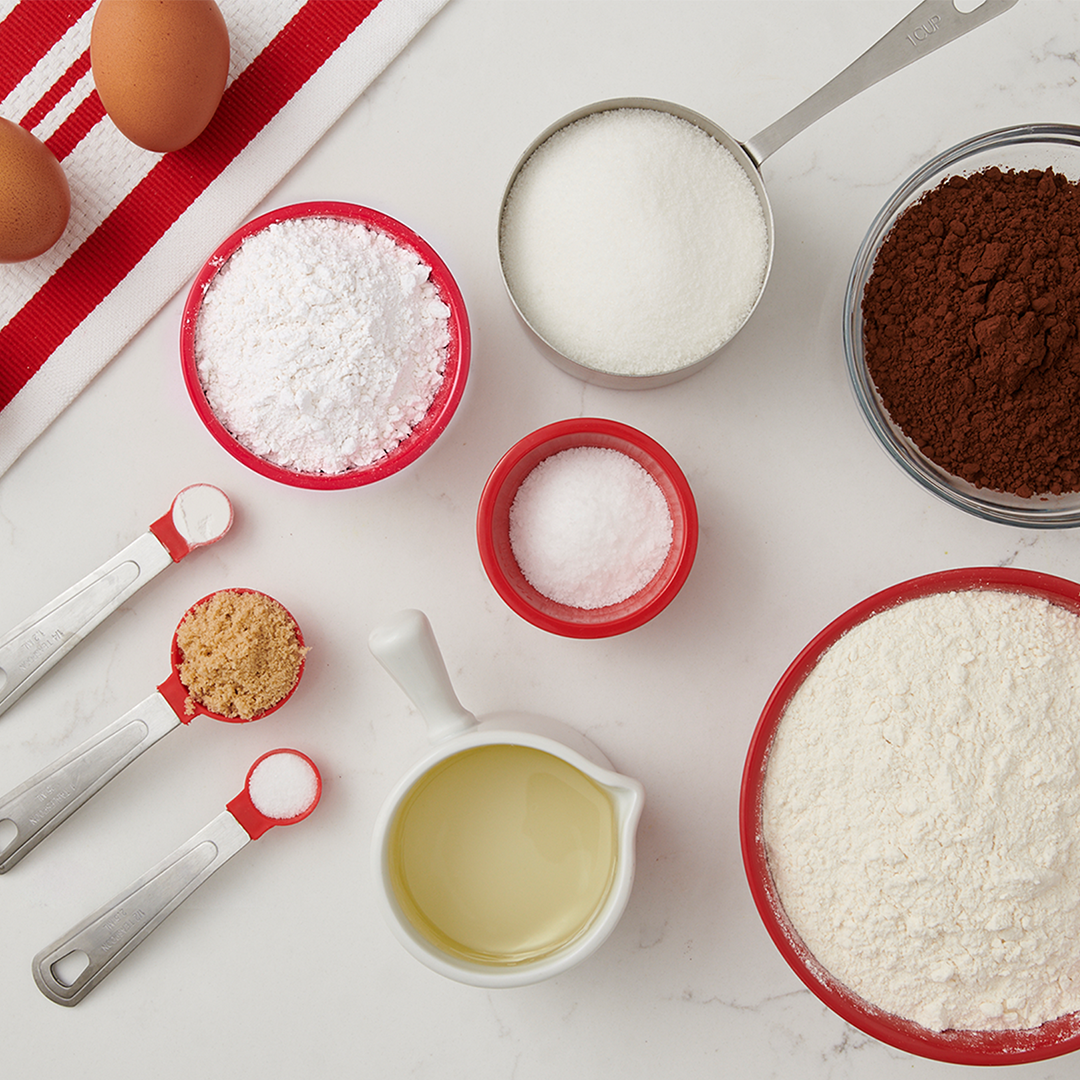 Chocolate Crinkle Cookie Baking Kit with Cocoa & Sugar