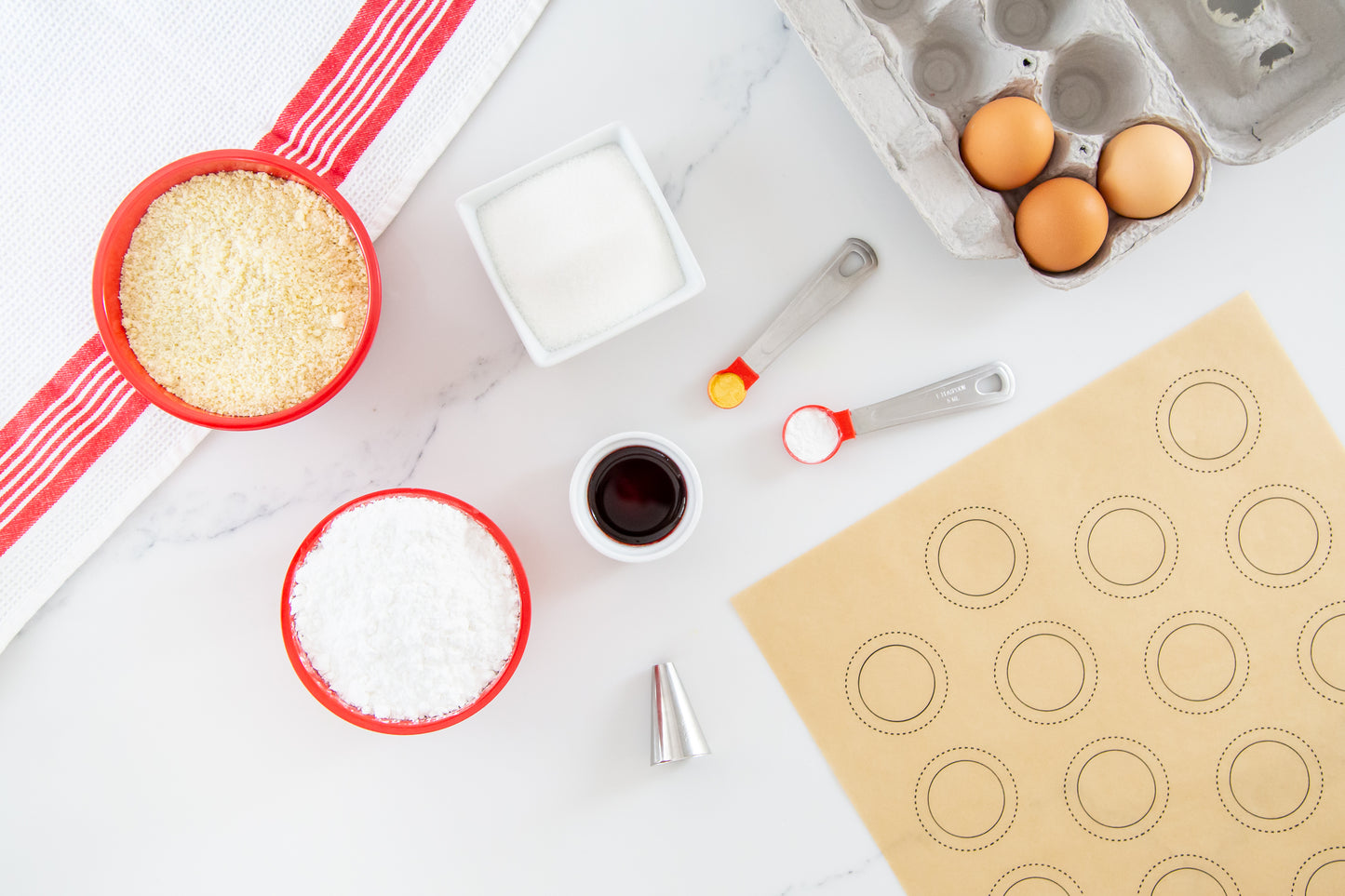 French Macaron Baking Kit with Raspberry Preserves