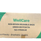 Reusable 1/6 Green Non-Woven Shopping Bag – 200 Count