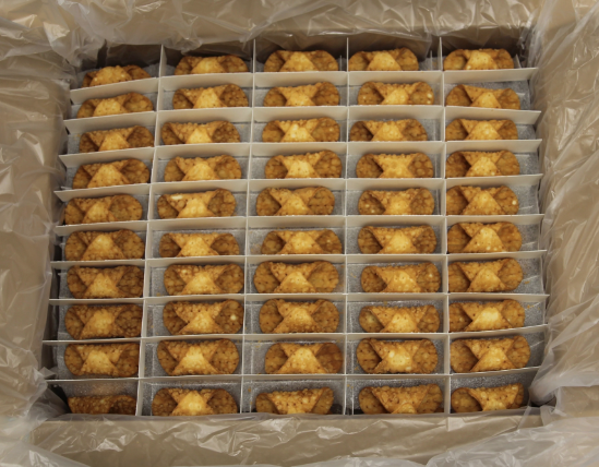 Small - Plain Cannoli Shells - 200/3"